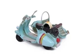Dekoratif Metal Scooter Sepetli - 4