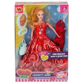 02280 Anlily Aynalı Çantalı Elbiseli Bebek -Oydaş Oyuncak thumbnail 1