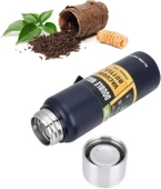 Perlotus 304 L Çelik 750 ml Vakumlu Lacivert Kamp ve Piknik Termosu - 6