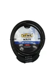 Yuma Ym-747 120cm 20mm 5 Şifreli Siyah Motorsiklet Kilidi - 1