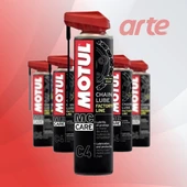 Motul C4 Zincir Yağlama Spreyi 400 ml – Racing Chain Lube | Teflon Katkılı | O-Ring / X-Ring Uyumlu - 1