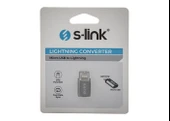 S-link SL-TA10 MicroUSB 5pin F to Lightning M Çevirici - 2
