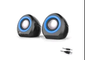 Hadron HD6054 Bilgisayar Speaker  1.1 LEDLİ SİYAH - 1