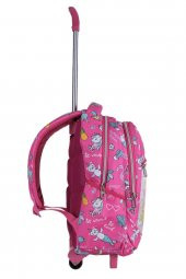 Çekçekli Unicorn Desenli İlkokul Çantası + Beslenme Çantası - 7