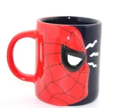 Porselen Spiderman Kupa Bardak Aalk2533 - 1