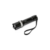 Km-110 Profesyonel Şarjlı El Feneri Ledli+flashlight+zoom Özellikli  Aparatlı 6 Parça Full Set - 1