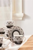 Karaca Aysel 6 Kişilik Kahve Fincan Takımı 85 Ml - 1