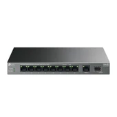 Tp-Link LS1210GP 8 Port Poe+ 10-100-1000 Mbps + 1 Port SFP Switch Metal Kasa - 1