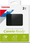 Toshiba 2TB Canvio Ready 2.5" Gen1 USB 3.2 Harici Harddisk (HDTP320EK3AA) - 2