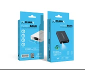 eNeRX Powerbank 10000 mAh 2.1 Amper Led Göstergeli ENR-P1025DC Beyaz - 3