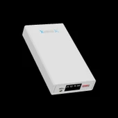 eNeRX Powerbank 20000 mAh 2.1 Amper Led Göstergeli ENR-P2025DC Beyaz - 2