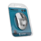 Everest SMW-666 Gümüş USB 2.4 GHZ Optik Kablosuz Mouse 1500Dpı - 2