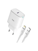 Link Tech C313 Safe Tip-C Lightning Kablolu 30W Hızlı Şarj Cihazı - 2