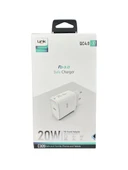 Link Tech C309 Safe 20W Hızlı Şarj Adaptörü - 1