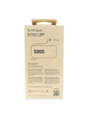 Infinity L. InstantGo Powerbank 5000 mAh, USB-C, Mavi - 3