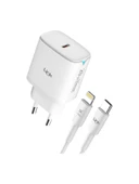 Link Tech C308 Safe Tip-C Lightning Kablolu 20W Hızlı Şarj Cihazı - 3