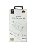 Link Tech S660 Premium 10W Micro USB Kablolu Akıllı Şarj Aleti - 1