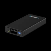 eNeRX Powerbank 20000 mAh 22.5 Watt Led Göstergeli ENR-P2025DT Siyah - 1