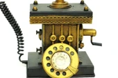 Dekoratif Metal Telefon Kumbaralı - 4