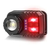 Ps-571 Sensör Xpg Cob Led Usb Şarj Edilebilir Lityum Pilli Zoomlu Kafa Lambası - 1