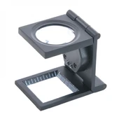 25x25 Mm Full Çelik Kaplı Katlamalı Büyüteç Th9005b - 1