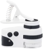 60x Mini Cep Telefonu Için Mandallı Mikroskop Uv Ledli Büyüteç Model Al2431 - 4