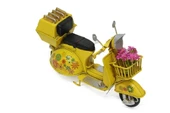 Dekoratif Metal Scooter Sepetli - 4