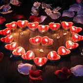 Kalpli 50'li Tealight Mum - 2