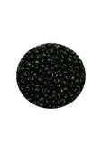 Dökme Cam Kum Boncuk (11/0) 2 mm - 20 Gram -  Siyah - BNC010 - 2