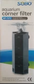 Sobo WP-707C Akvaryum Köşe İç Filtre 650 L/S 12 W - 1