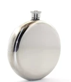 Paslanmaz Çelik Yuvarlak 8 Oz Tekli Matara Alk2677 - 1