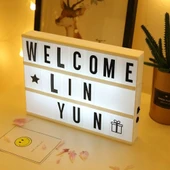 A5 Led Işıklı Yazı Panosu Lightbox - 1