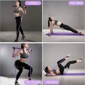 Squat Pilates Studio Evde Spor Egzersiz Çubuğu Squat Pilates Barı - 3