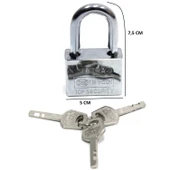 Akıllı Anahtarlı Asma Kilit 3lü Set - Mastercare Tri-moon Master Anahtarlı 3 Lü Çelik Asma Kilit thumbnail 2