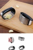 Yeni Sarımsak Ezici Paslanmaz Çelik Garlic Press - 3