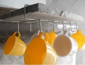10 Kancalı Portatif Bardak Askılığı - 3