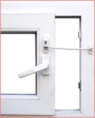 Anahtarlı Halatlı Pvc Kapı Pencere Emniyet Kilidi - 4