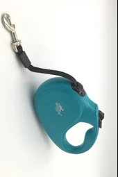 Doggie Master Seri Otomatik Makaralı Köpek Gezdirme 25 kg / 5 M Turkuaz - 1