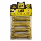 Delibon Deri Köpek Çiğneti Pres Kemik 4x12cm Natural - 1
