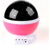 Starmaster Klc-03 3 X Kalem Pilli + 5 Volt Yıldız Yansıtmalı Küre Tip Gece Lambası - 3