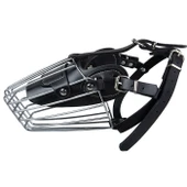 Malineus Metal Köpek Ağızlığı 33 cm Siyah thumbnail 1