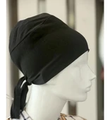 Bağlamalı Tesettür Bone - Bağlamalı Bandana - 1