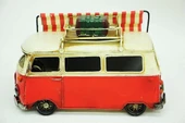 Dekoratif Metal Minibüs Çerçeveli Ve Tenteli - 4