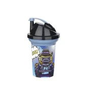 Tedy Pipetli Çocuk Içecek Bardağı Desenli Bardak 300ml - 4