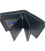 CENGİZ PAKEL - ERKEK CÜZDAN AMBLEMLİ HAKİKİ DERİ - 6