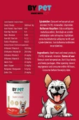 BYPET Yavru Köpekler İçin Dana Etli Konserve Yaş Mama 415 gr x 24 Adet - 4