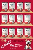 BYPET Yavru Köpekler İçin Dana Etli Konserve Yaş Mama 415 gr x 12 Adet - 1