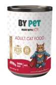 BYPET Yetişkin Kediler İçin Dana Etli Konserve Yaş Mama 415 gr x 12 Adet - 2