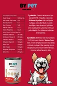 BYPET Yavru Köpekler İçin Dana Etli Konserve Yaş Mama 415 gr x 12 Adet - 4