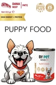 BYPET Yavru Köpekler İçin Dana Etli Konserve Yaş Mama 415 gr x 24 Adet - 3